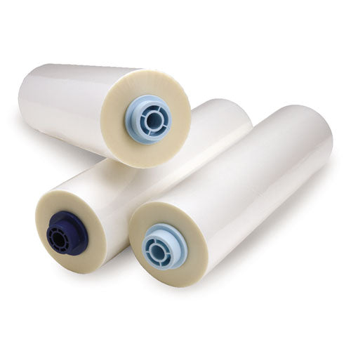 Image of GBC® 3748203EZ Pinnacle 27 Ezload Roll Film, 1.7 Mil, 25" X 500 Ft, Gloss Clear, 2/box