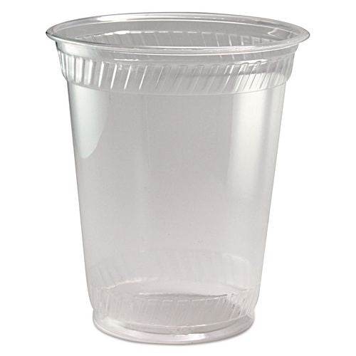 Image of Fabri-Kal® 000000000009509104 Greenware Cold Drink Cups, Squat, 12 oz to 14 oz, Sugarcane, Clear, 1,000/Carton