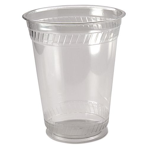 Image of Fabri-Kal® 000000000009509106 Greenware Cold Drink Cups, 16 oz, Sugarcane, Clear, 50/Sleeve, 20 Sleeves/Carton