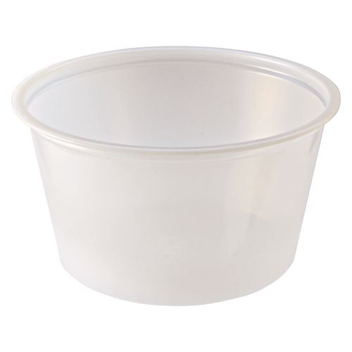 Image of Fabri-Kal® 000000000009505195 Portion Cups, 2 oz, Plastic, Clear, 250/Sleeve, 10 Sleeves/Carton