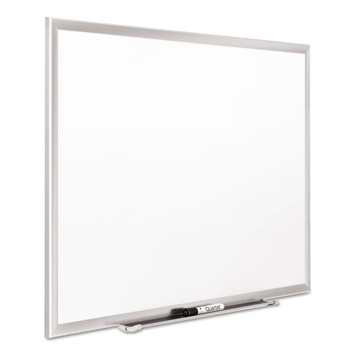 Image of Quartet® 2548 Classic Series Porcelain Magnetic Dry Erase Board, 96" x 48", White Surface, Satin Aluminum Frame