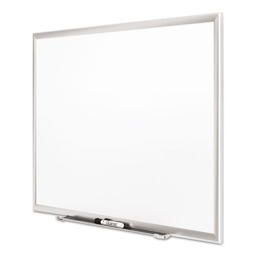 Image of Quartet® 2548 Classic Series Porcelain Magnetic Dry Erase Board, 96" x 48", White Surface, Satin Aluminum Frame