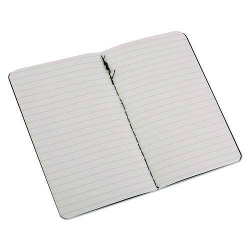 Image of Moleskine® 704895 Cahier Journal, 1-Subject, Narrow Rule, Black Cover, (64) 5.5 x 3.5 Sheets, 3/Pack