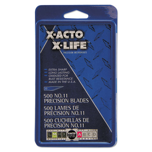 Image of X-ACTO® X511 No. 11 Bulk Pack Blades For X-Acto Knives, 500/box