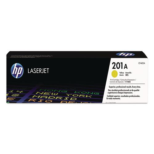 Image of HP CF402A HP 201a, (cf402a) Yellow Original Laserjet Toner Cartridge