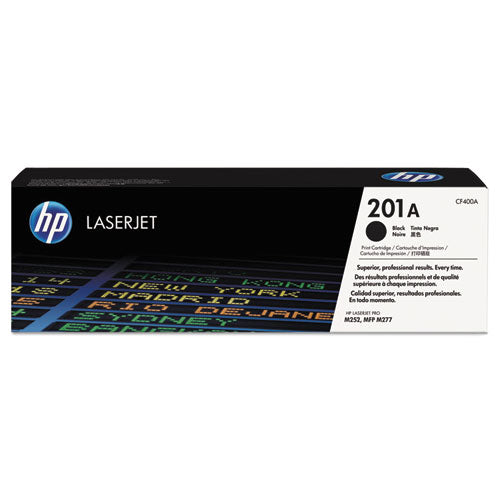 Image of HP CF400A HP 201a, (cf400a) Black Original Laserjet Toner Cartridge