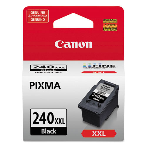 Image of Canon® 5204B001 5204b001 (pg-240xxl) Chromalife100+ Extra High-Yield Ink, 600 Page-Yield, Black