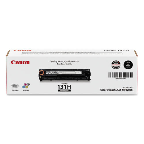 Image of Canon® 6273B001 6273b001 (crg-131) High-Yield Toner, 2,400 Page-Yield, Black
