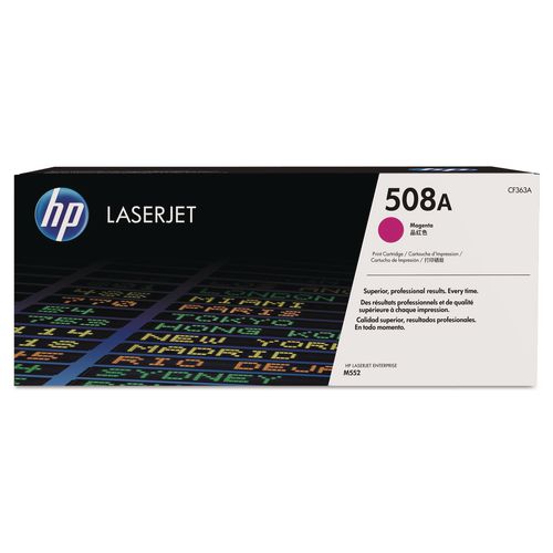 Image of HP CF363A HP 508a, (cf363a) Magenta Original Laserjet Toner Cartridge