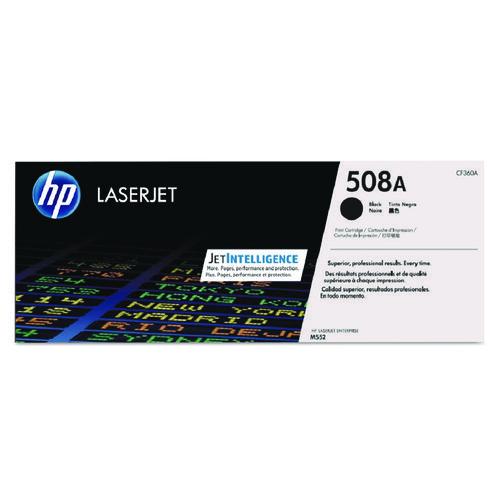 Image of HP CF360A HP 508a, (cf360a) Black Original Laserjet Toner Cartridge