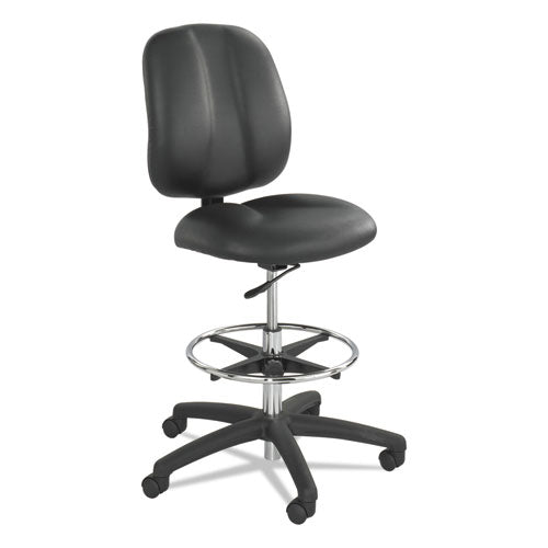 Image of Safco® 7084BL Apprentice Ii Extended-Height Chair, Supports Up To 250 Lb, 22" To 32" Seat Height, Black