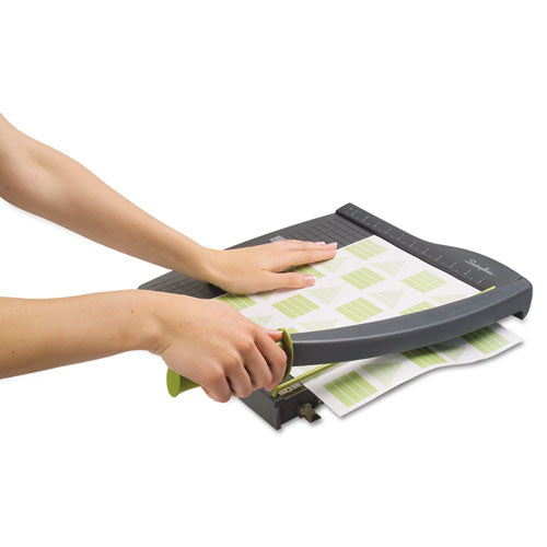 Image of Swingline® 9312A ClassicCut Lite Paper Trimmer, 10 Sheets, 12" Cut Length, Durable Plastic Base, 13 x 19.5