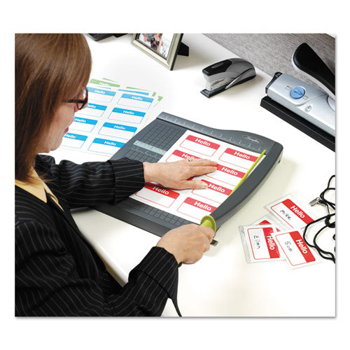 Image of Swingline® 9312A ClassicCut Lite Paper Trimmer, 10 Sheets, 12" Cut Length, Durable Plastic Base, 13 x 19.5