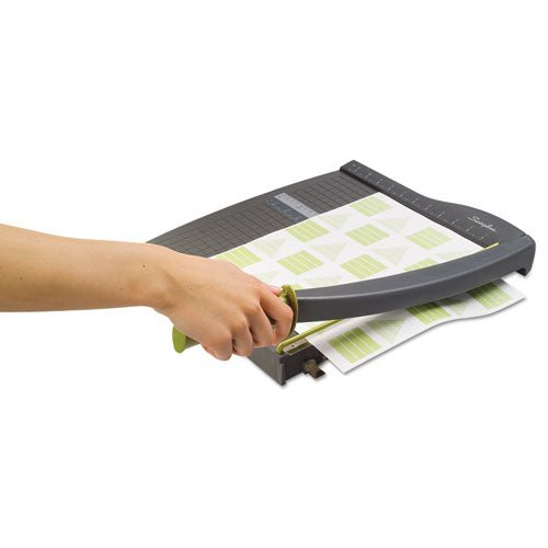 Image of Swingline® 9312A ClassicCut Lite Paper Trimmer, 10 Sheets, 12" Cut Length, Durable Plastic Base, 13 x 19.5