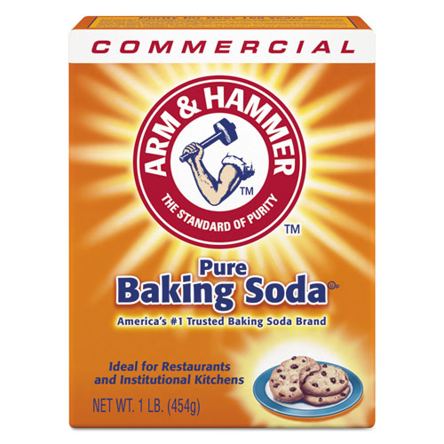Image of Arm & Hammer 33200-84104 Baking Soda, 1 Lb Box, 24/carton