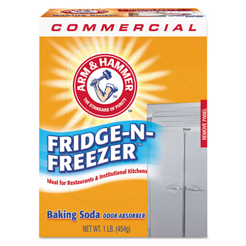 Image of Arm & Hammer 33200-84011 Fridge-N-Freezer Pack Baking Soda, Unscented, 16 Oz, Powder