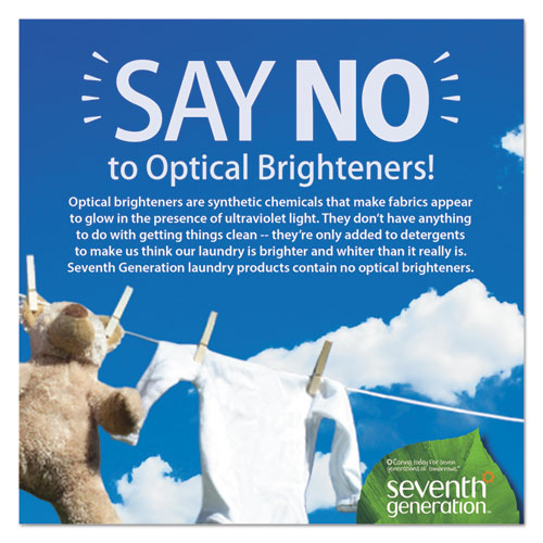 Image of Seventh Generation® 22977CT Natural Laundry Detergent Packs, Powder, Unscented, 45 Packets/pack, 8/carton