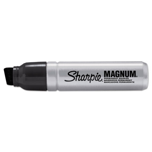 Image of Sharpie® 44001A Magnum Permanent Marker, Broad Chisel Tip, Black