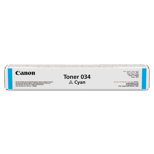 Image of Canon® 9453B001 9453b001 (034) Toner, 7,300 Page-Yield, Cyan