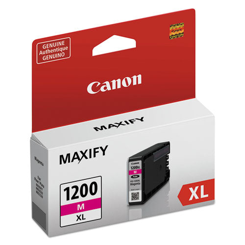 Image of Canon® 9197B001 9197b001 (pgi-1200xl) High-Yield Ink, 780 Page-Yield, Magenta