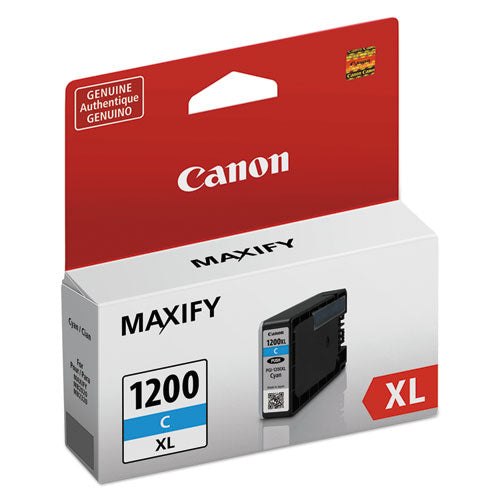 Image of Canon® 9196B001 9196b001 (pgi-1200xl) High-Yield Ink, 1,020 Page-Yield, Cyan