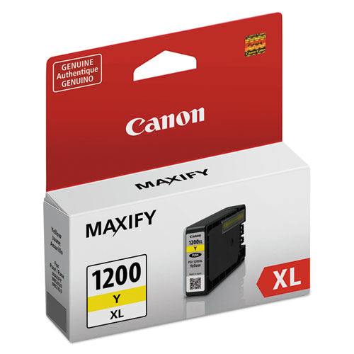 Image of Canon® 9198B001 9198b001 (pgi-1200xl) High-Yield Ink, 935 Page-Yield, Yellow
