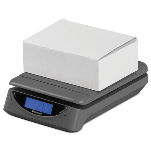 Image of Brecknell PS25 GRAY 25lb Electronic Postal Shipping Scale, 8 X 6 Platform, Gray