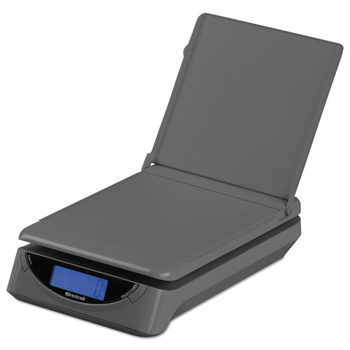 Image of Brecknell PS25 GRAY 25lb Electronic Postal Shipping Scale, 8 X 6 Platform, Gray