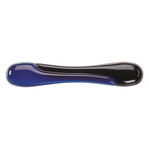 Image of Kensington® K62397AM Duo Gel Wave Keyboard Wrist Rest, 22.62 x 5.12, Blue