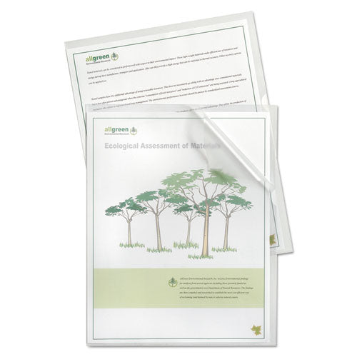 Image of C-Line® 62627 Specialty Project Folders, Letter Size, Clear, 25/box