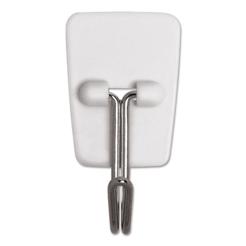 Image of Command 17067ES Small Toggle-Wire Hooks, Metal Wire, Silver, Supports 0.5 lb, 3/Pack