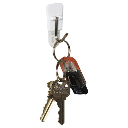 Image of Command 17067ES Small Toggle-Wire Hooks, Metal Wire, Silver, Supports 0.5 lb, 3/Pack