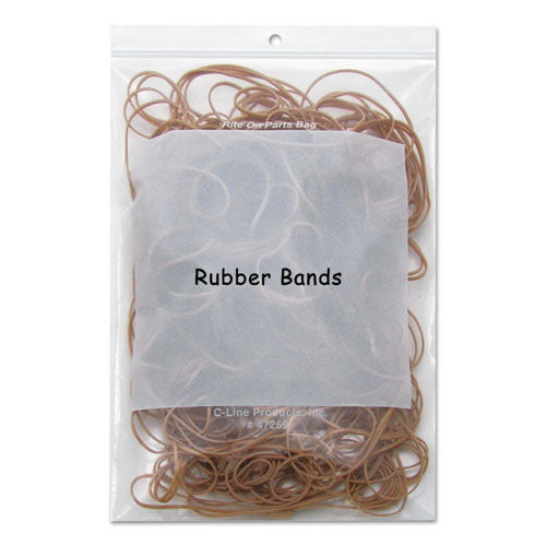 Image of C-Line® 47269 Write-On Poly Bags, 2 Mil, 6" X 9", Clear, 1,000/carton