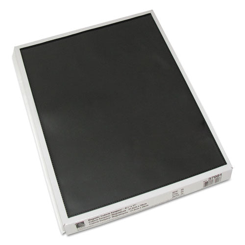 Image of C-Line® 37991 Magnetic Cubicle Keepers Display Holders, 9.2 x 11.69, Magnetic Mount, Clear, 25/Pack