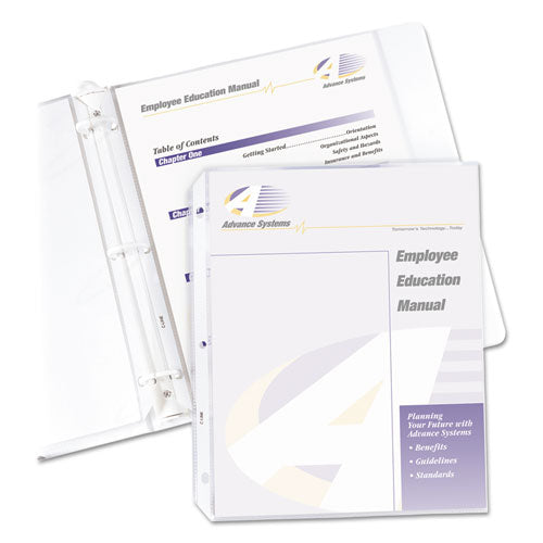 Image of C-LineÂ® Super Heavyweight Poly Sheet Protectors, Non-Glare, 2", 11 x 8.5, 50/Box