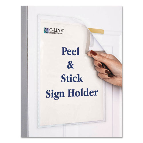 Image of C-Line® 36911 Display Pockets, 8.5 x 11, Polypropylene, 10/Pack