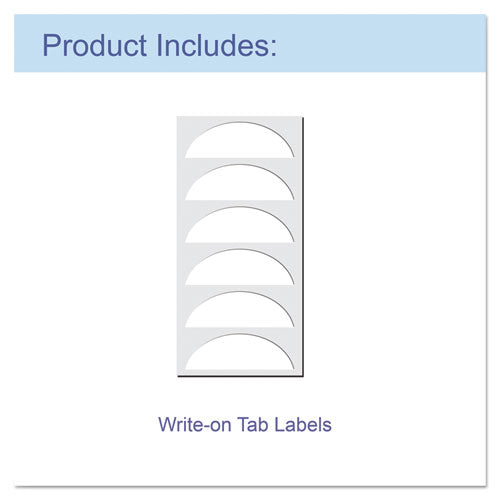 Image of C-Line® 48305 Expanding Files, 1.63" Expansion, 7 Sections, Cord/Hook Closure, 1/6-Cut Tabs, Letter Size, Blue