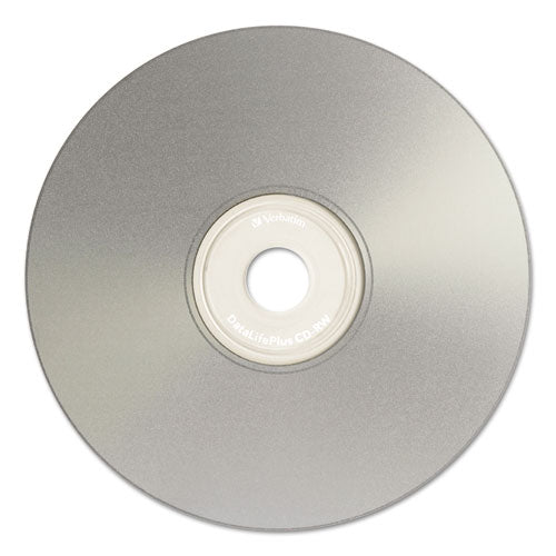 Image of Verbatim® 95159 Cd-Rw Datalifeplus Printable Rewritable Disc, 700 Mb/80 Min, 12x, Spindle, Silver, 50/pack