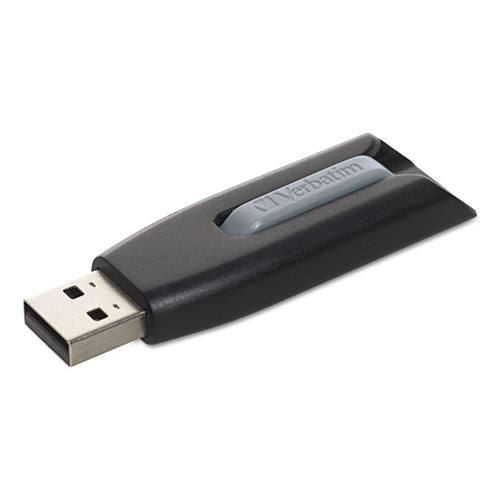 Image of Verbatim® 49173 Store 'n' Go V3 Usb 3.0 Drive, 32 Gb, Black/gray