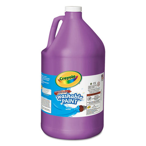 Image of Crayola® 542128040 Washable Paint, Violet, 1 Gal Bottle