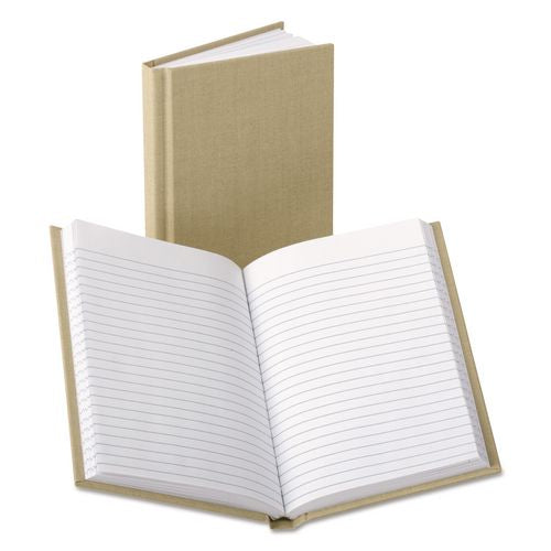 Image of Boorum & Pease® 6559EE Bound Memo Books, Narrow Rule, Tan Cover, (96) 7 x 4.13 Sheets