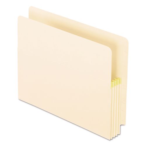 Image of Pendaflex® 12832 Convertible End Tab File Pockets, 3.5" Expansion, Letter Size, Manila, 25/box