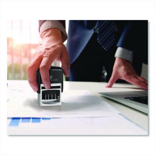 Image of COSCO 2000PLUS® 011098 4 In 1 E-Message Dater, 0.94 X 1.75, Completed/emailed/entered/scanned
