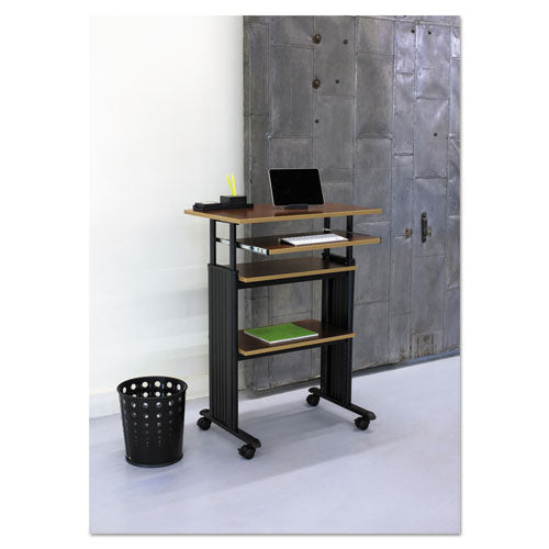 Image of Safco® 9740BL Bubble Wastebaskets, 6 gal, Steel, Black