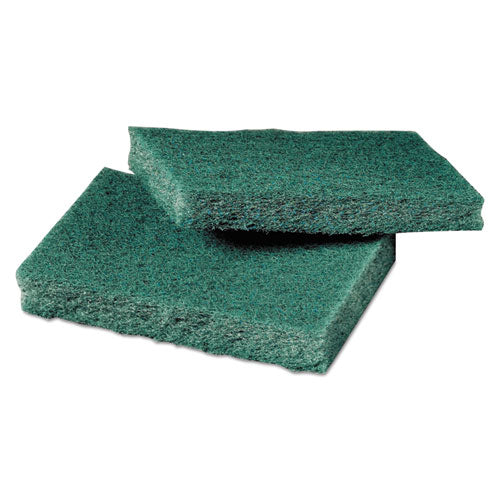 Image of Scotch-Brite PROFESSIONAL 9650 General Purpose Scrub Pad, 3 X 4.5, Green, 40 Pads/box, 2 Boxes/carton