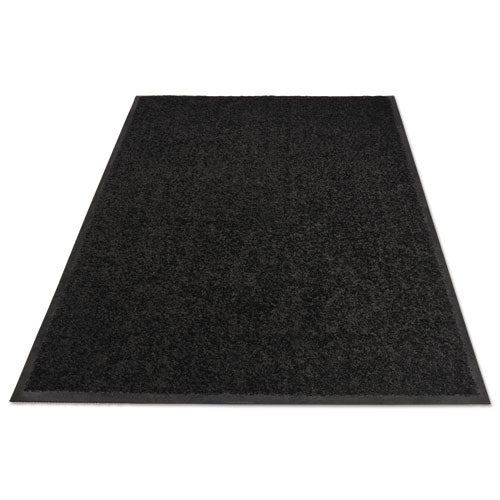 Image of Guardian 94040635 Platinum Series Walk-Off Indoor Wiper Mat, Rectangular, Black Carpeted Surface, 48" x 72"