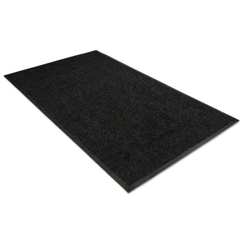 Image of Guardian 94040635 Platinum Series Walk-Off Indoor Wiper Mat, Rectangular, Black Carpeted Surface, 48" x 72"