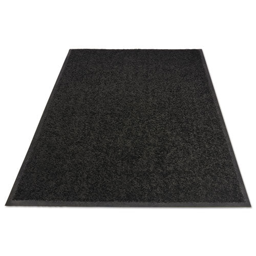 Image of Guardian 94030535 Platinum Series Walk-Off Indoor Wiper Mat, Rectangular, Black Carpeted Surface, 36" x 60"