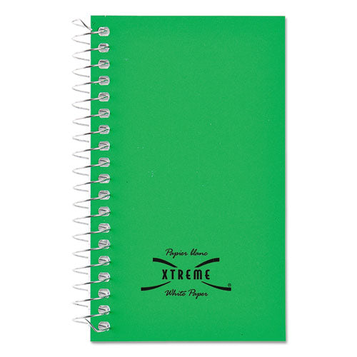 Image of National® 31220 Paper Blanc Xtreme White Wirebound Memo Books, Narrow Rule, Randomly Assorted Cover Color, (60) 5 x 3 Sheets