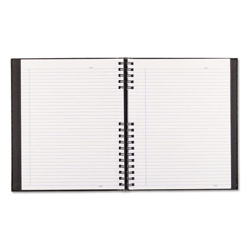 Image of Blueline® A10300.BLK NotePro Notebook, 1-Subject, Medium/College Rule, Black Cover, (150) 11 x 8.5 Sheets